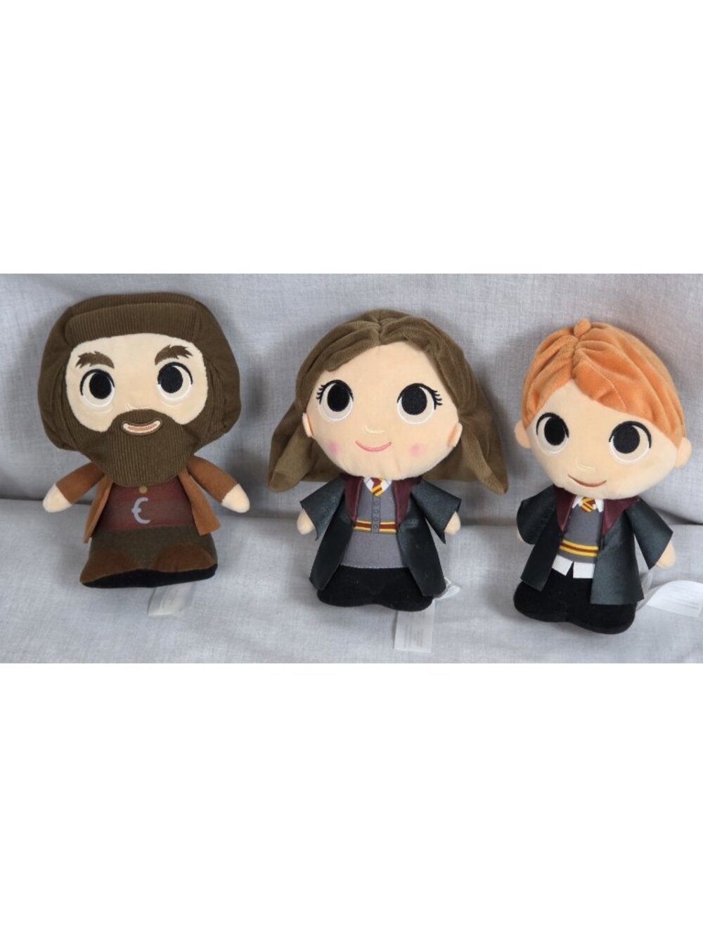 Funko Harry Potter's Plushies Dolls Hermonie Ron Hagrid Movie Film Magic Wizard